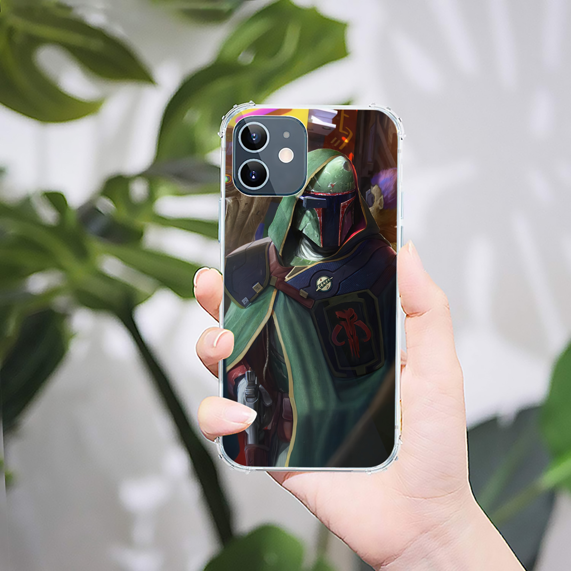 （画像用） スター・ウォーズ Star Wars 【iPhone 12シリーズ対応】透明スマホケース（クリアソフトケース）